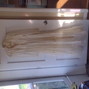 Gunne Sax Wedding Dress all lace, corset front